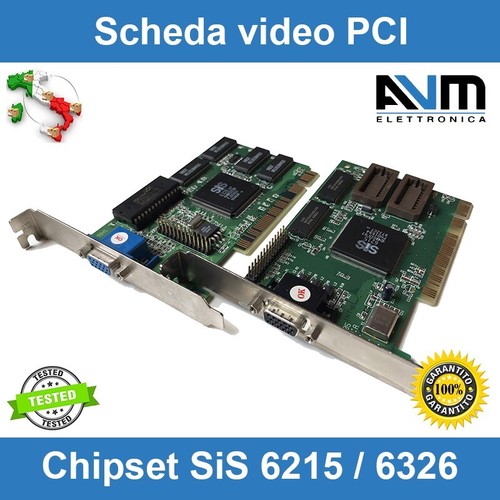 Scheda video pci sis 6326 - video,