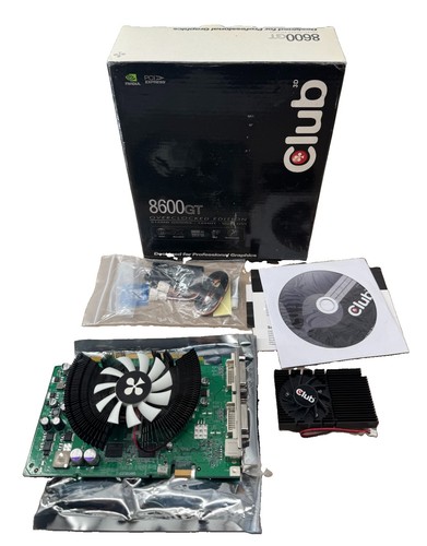 Club geforce 8600 256mb - club, 3d