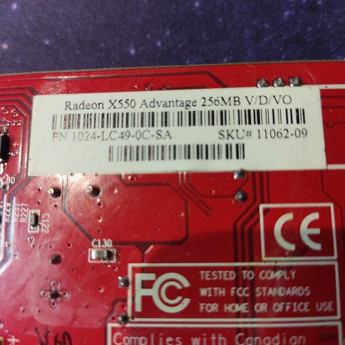 Scheda video vintage radeon - pc,